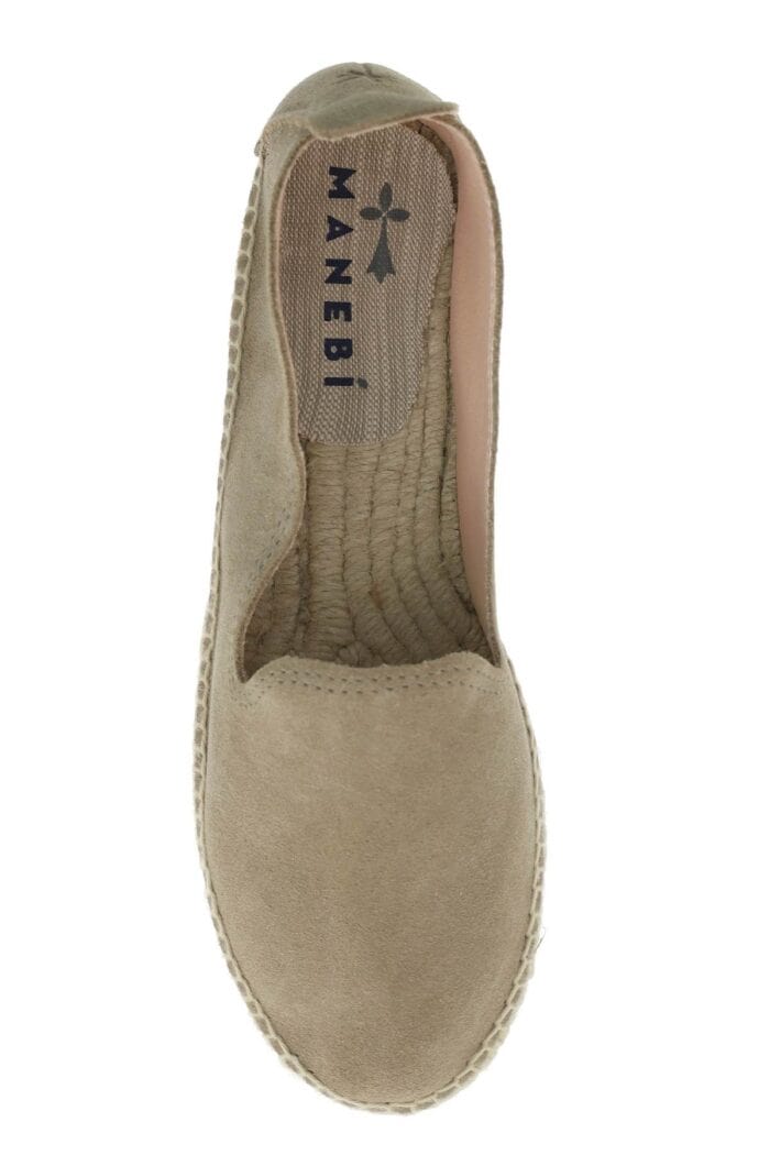 Manebi Suede Leather Espadrilles