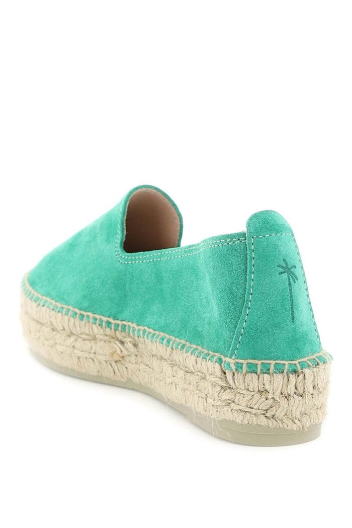 Manebi Suede Leather Espadrilles