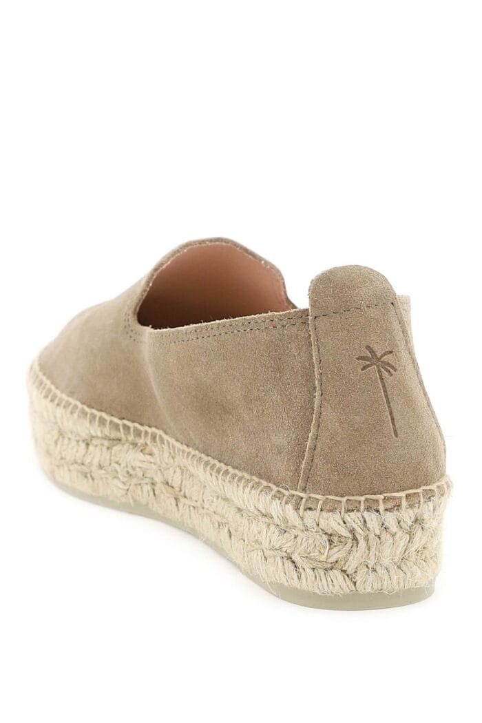 Manebi Suede Leather Espadrilles