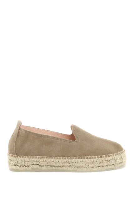 Manebi Suede Leather Espadrilles