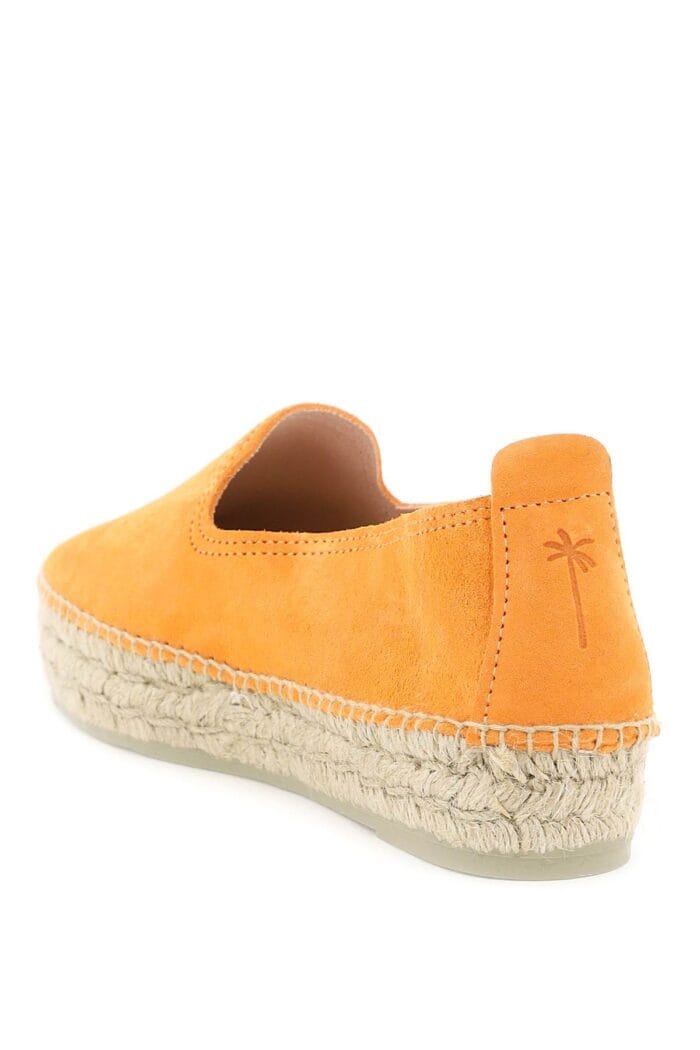 Manebi Suede Leather Espadrilles