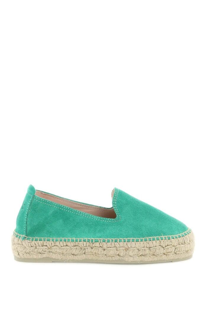 Manebi Suede Leather Espadrilles