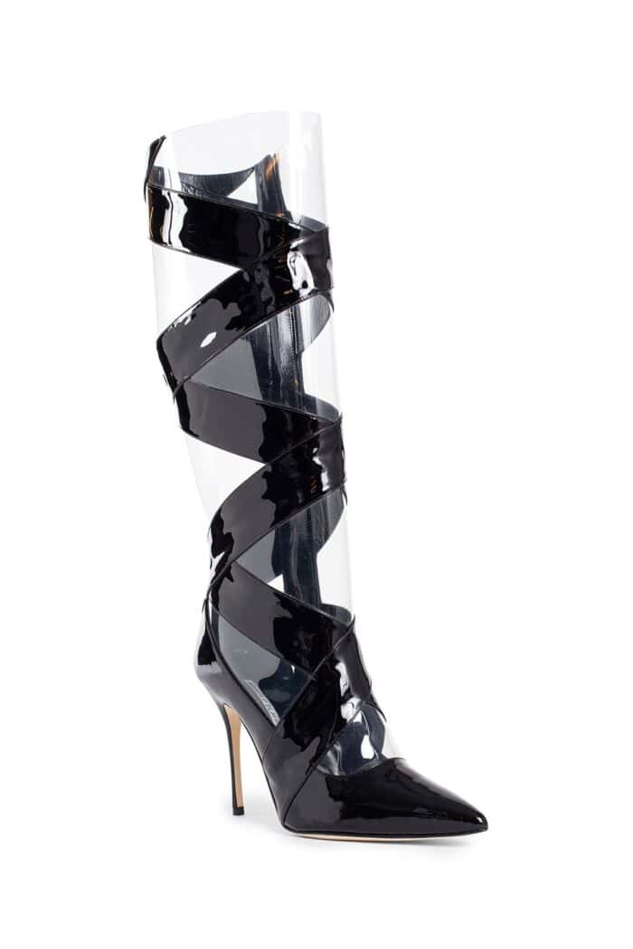 MANOLO BLAHNIK Ottosahi Cut-out Boots 105