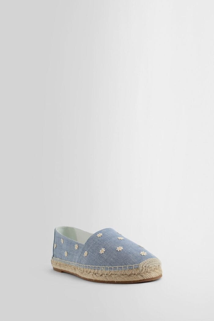 MANOLO BLAHNIK Susille Chambray Espadrilles