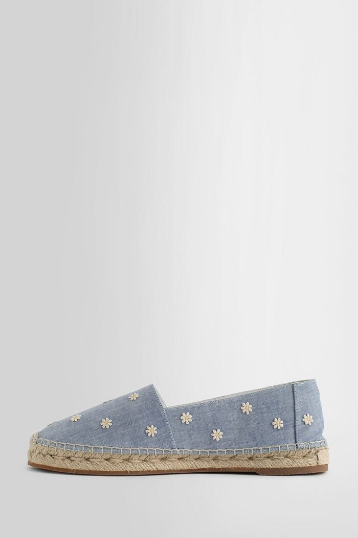 MANOLO BLAHNIK Susille Chambray Espadrilles