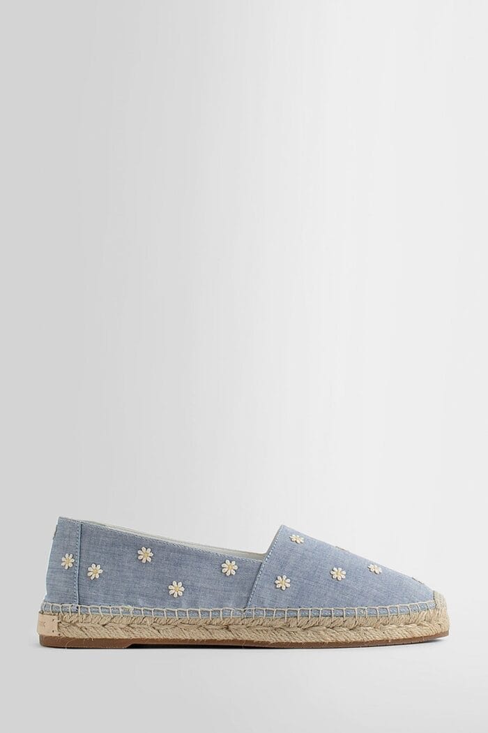 MANOLO BLAHNIK Susille Chambray Espadrilles