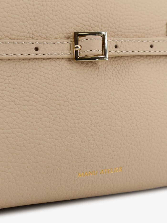 MANU ATELIER Le Cambon 25 Leather Handbag