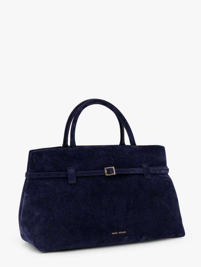 MANU ATELIER Le Cambon 35 Suede Handbag