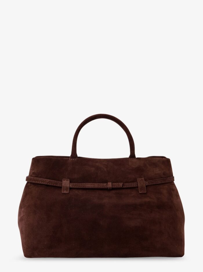 MANU ATELIER Le Cambon 35 Suede Shoulder Bag