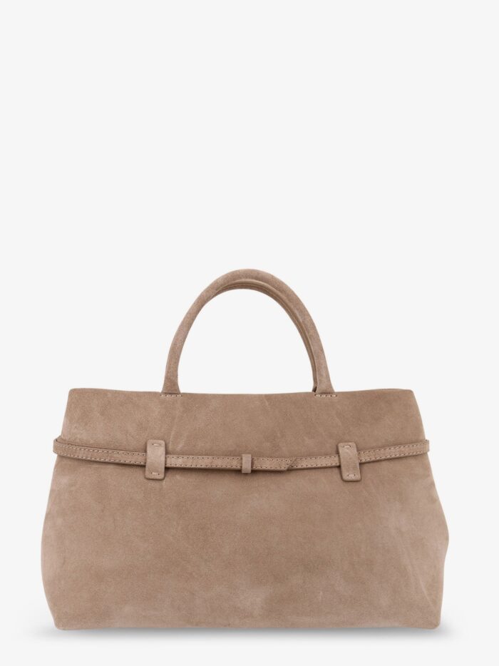 MANU ATELIER Le Cambon 35 Suede Shoulder Bag
