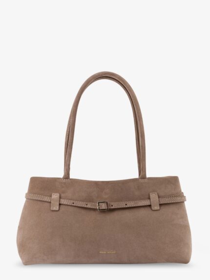 MANU ATELIER Le Cambon East West Suede Shoulder Bag