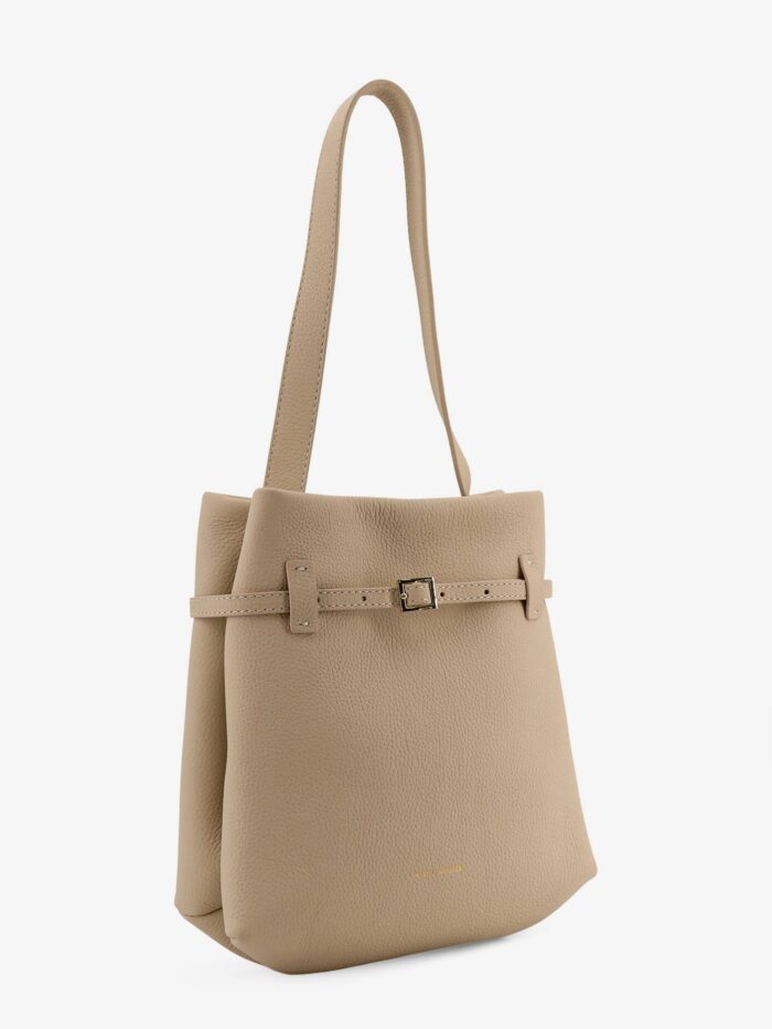 MANU ATELIER Mini Tote Du Jour Leather Shoulder Bag