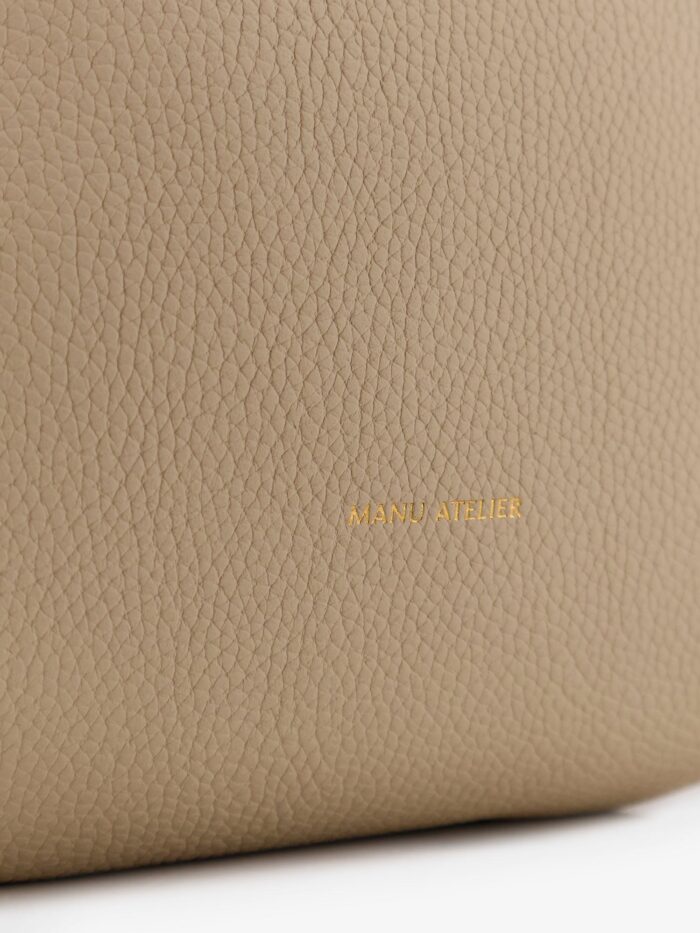 MANU ATELIER Mini Tote Du Jour Leather Shoulder Bag