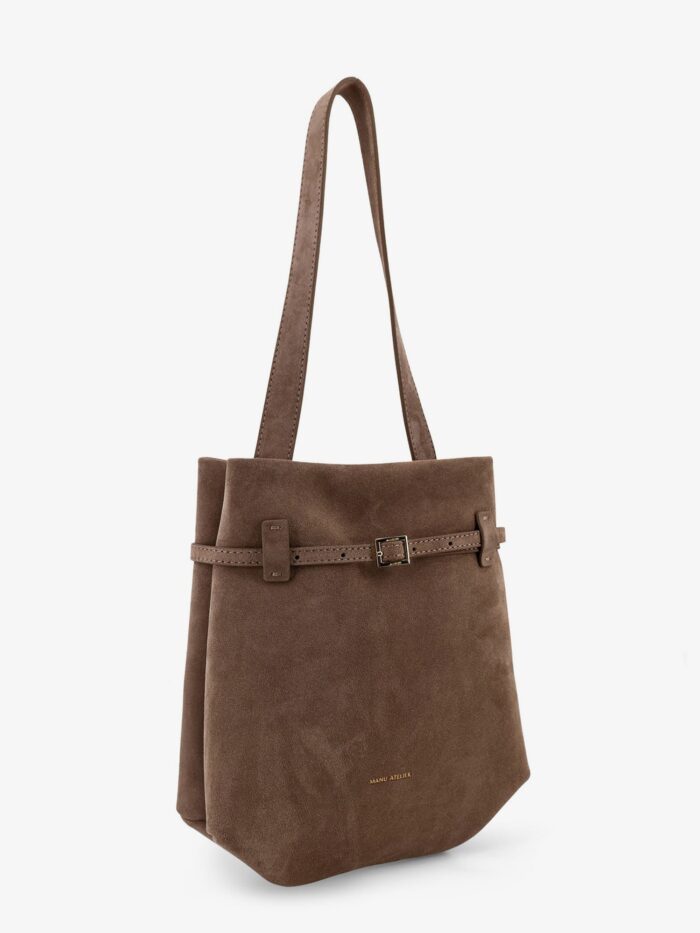 MANU ATELIER Mini Tote Du Jour Suede Shoulder Bag
