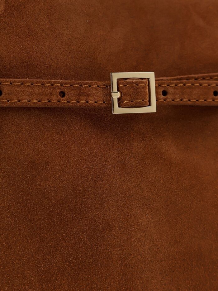 MANU ATELIER Mini Tote Du Jour Suede Shoulder Bag