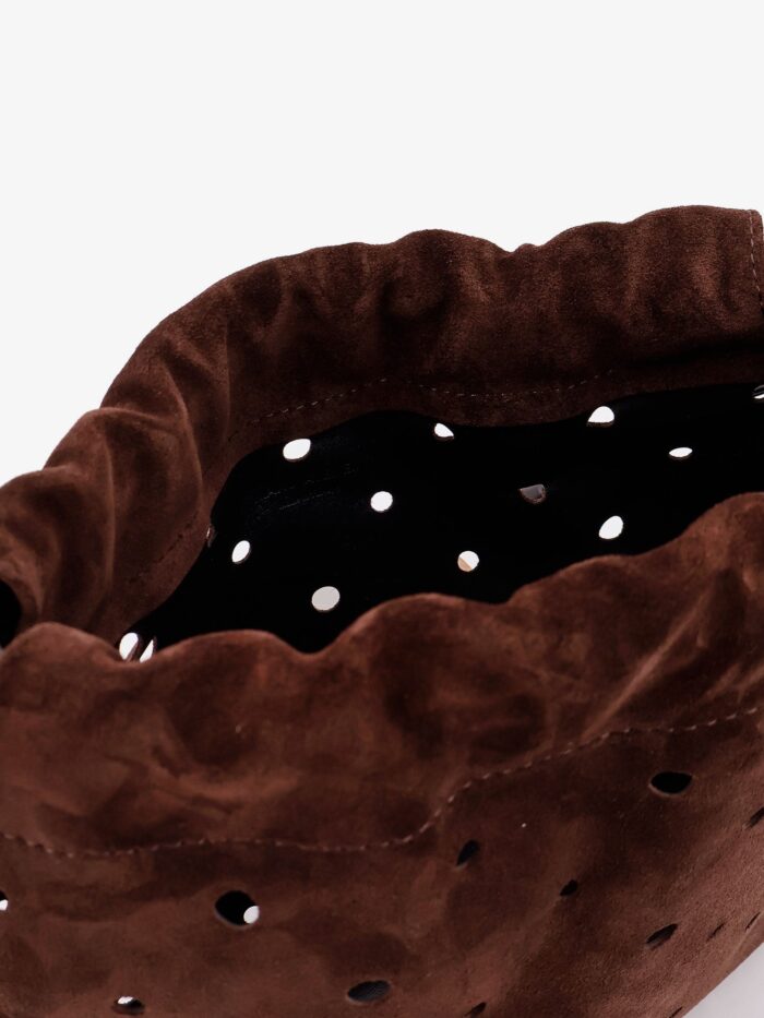 MANU ATELIER Romy Suede Shoulder Bag