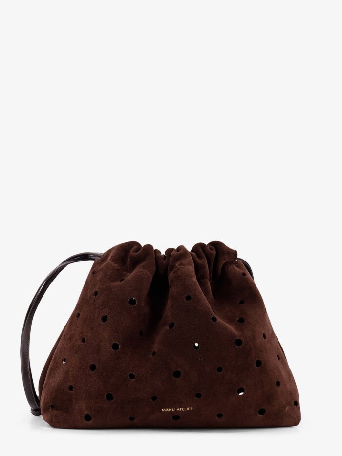 MANU ATELIER Romy Suede Shoulder Bag