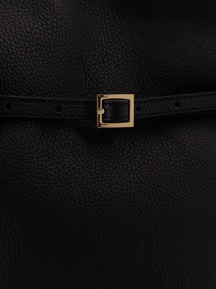 MANU ATELIER Tote Du Jour Leather Shoulder Bag