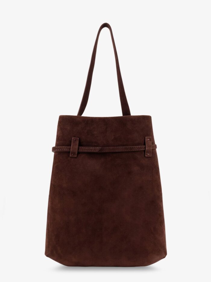 MANU ATELIER Tote Du Jour Suede Shoulder Bag