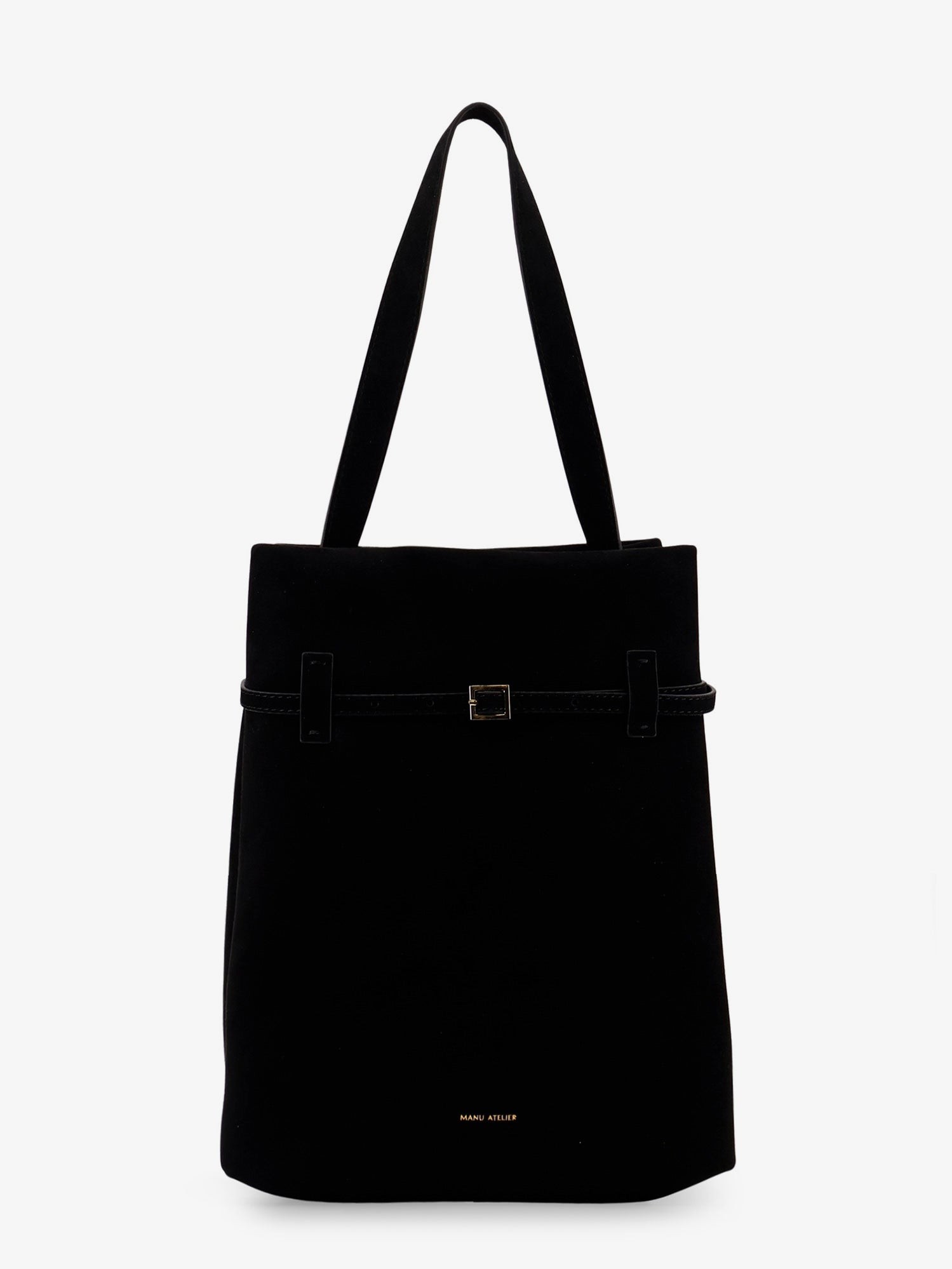MANU ATELIER Tote Du Jour Suede Shoulder Bag