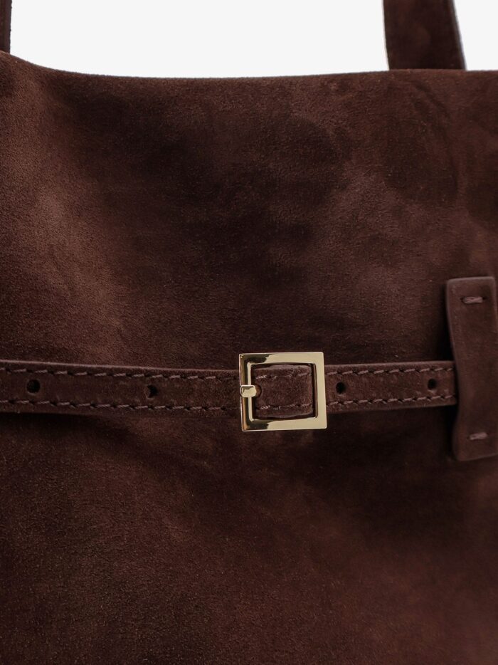 MANU ATELIER Tote Du Jour Suede Shoulder Bag