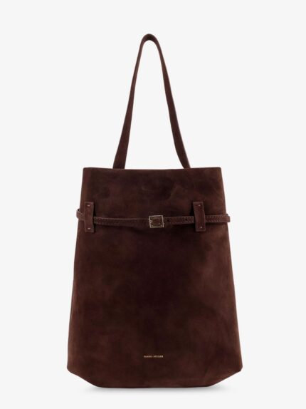 MANU ATELIER Tote Du Jour Suede Shoulder Bag