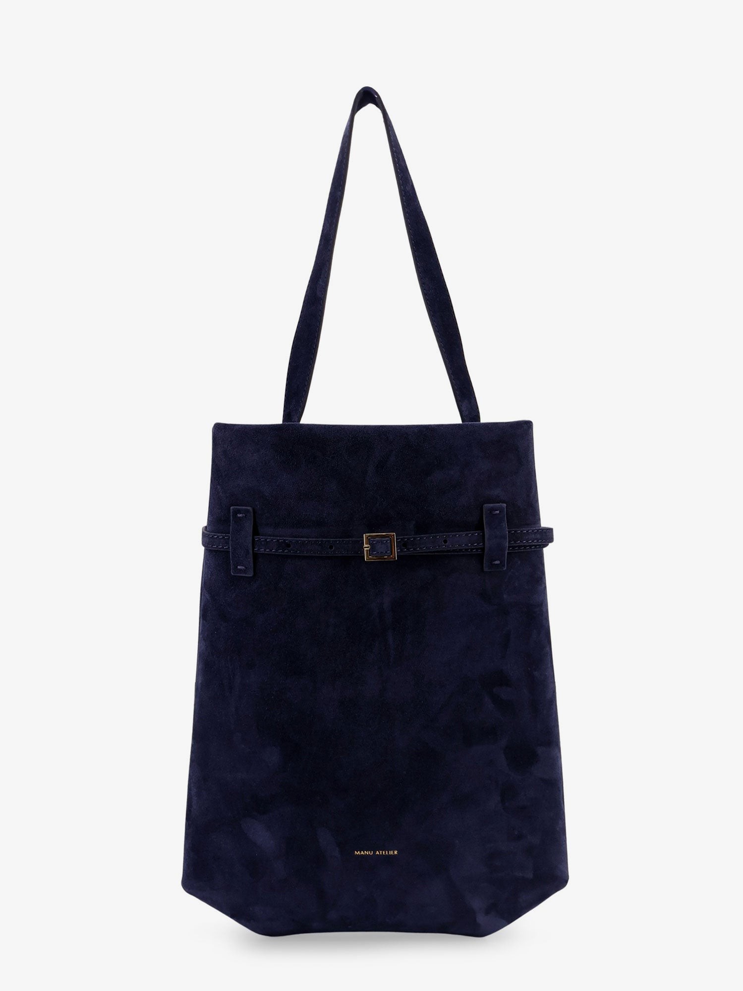 MANU ATELIER Tote Du Jour Suede Shoulder Bag