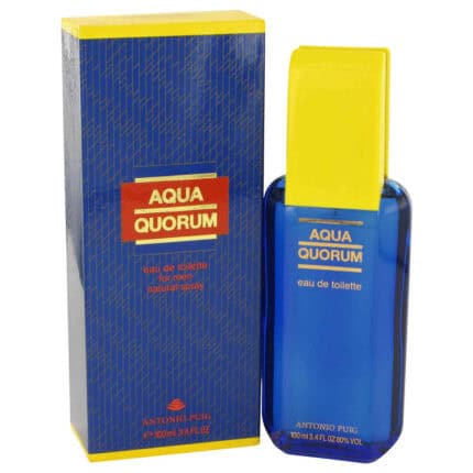 Aqua Quorum By Antonio Puig - Eau De Toilette Spray 3.4 Oz