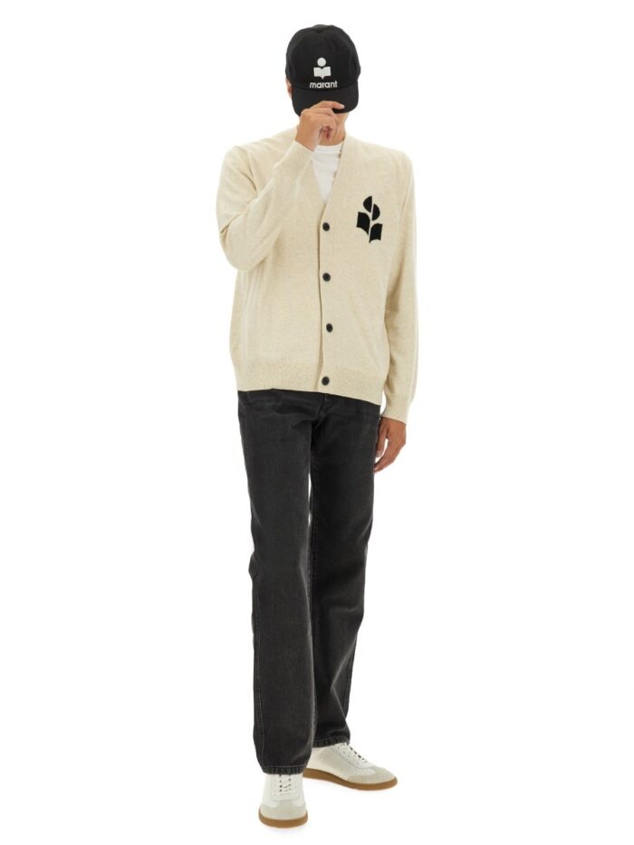 MARANT CARDIGAN WITH LOGO