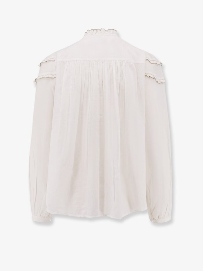 MARANT ETOILE Christa Biologic Cotton And Viscose Shirt