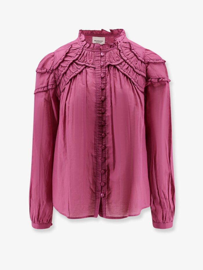 MARANT ETOILE Christa Biologic Cotton And Viscose Shirt