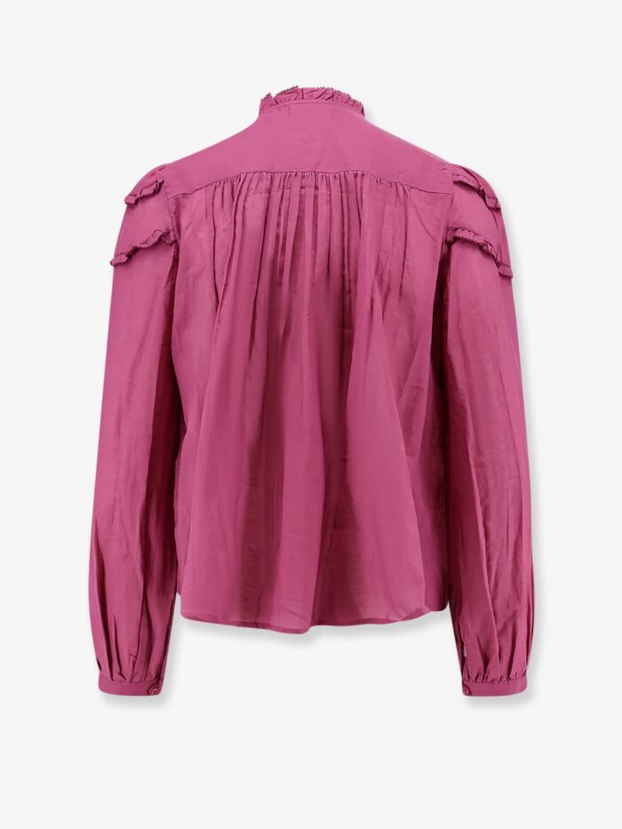 MARANT ETOILE Christa Biologic Cotton And Viscose Shirt