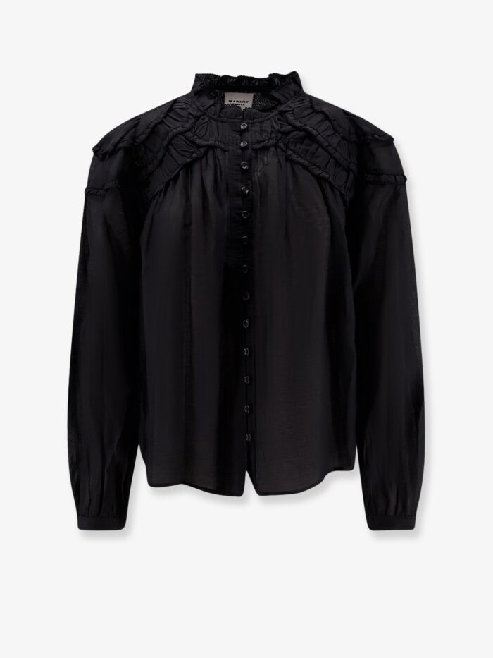 MARANT ETOILE Christa Biologic Cotton And Viscose Shirt
