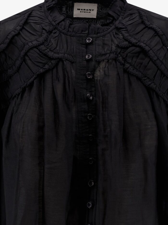 MARANT ETOILE Christa Biologic Cotton And Viscose Shirt