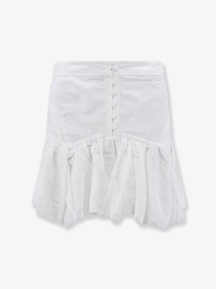 MARANT ETOILE Daneen Organic Cotton And Viscose Skirt