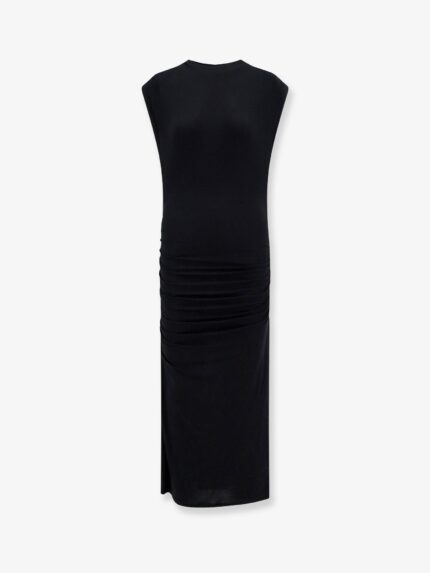 MARANT ETOILE Donna Stretch Fabric Long Dress