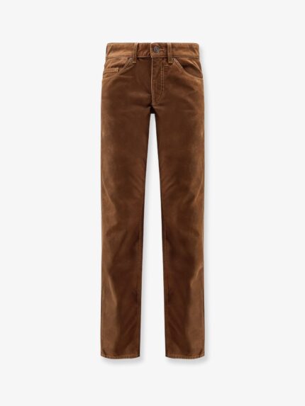 MARANT ETOILE Kelsie Leather-alternative Material Trousers