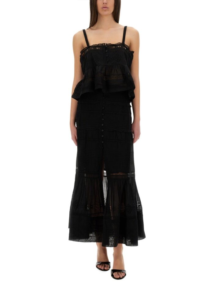 MARANT ETOILE LONG SKIRT "DUSTA"
