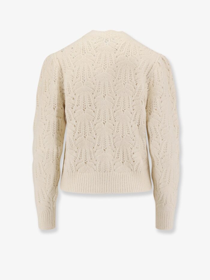 MARANT ETOILE Maxine Perforated Alpaca Blend Cardigan