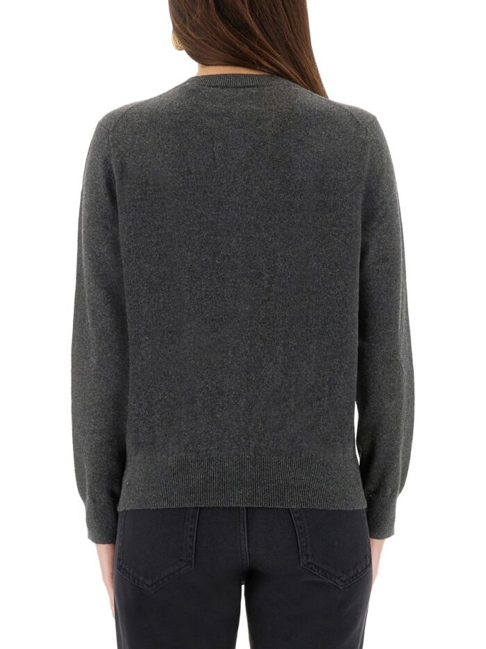MARANT ETOILE "MONA" CARDIGAN WITH LOGO