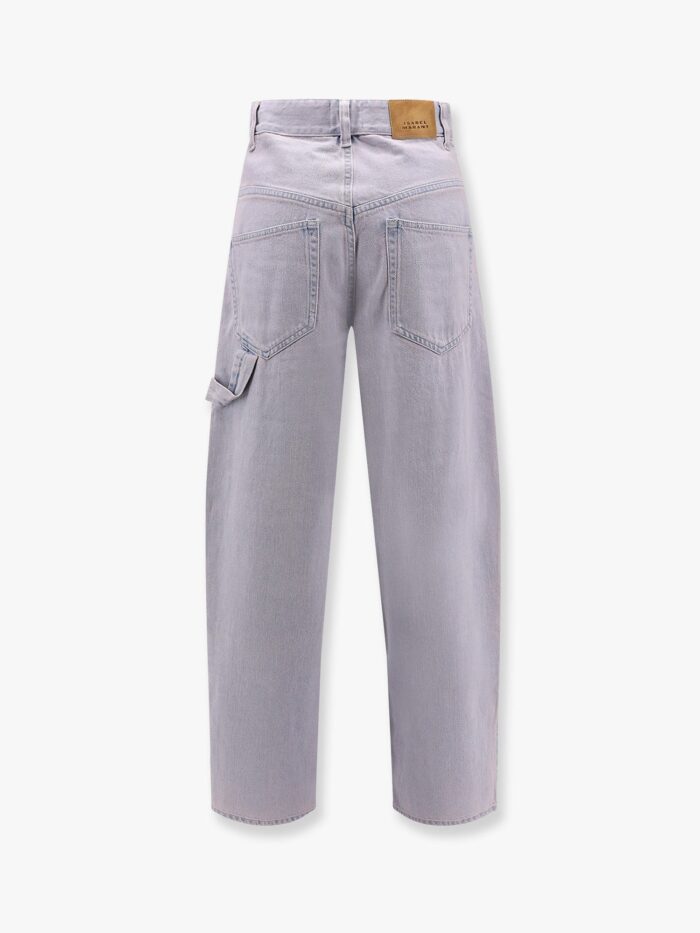 MARANT ETOILE Ophra Light Blue Cotton Jeans