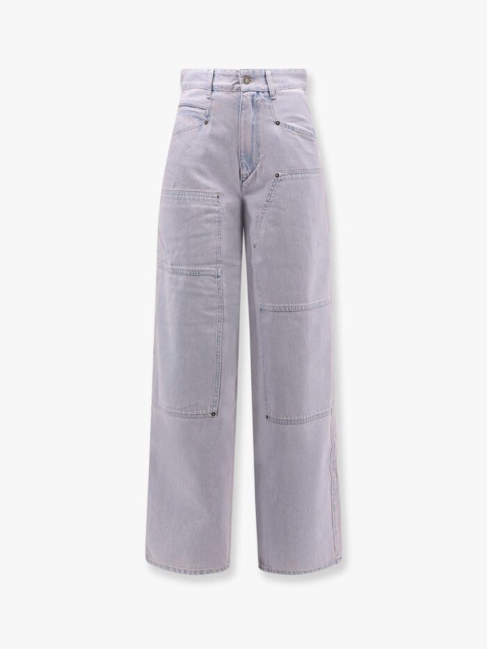 MARANT ETOILE Ophra Light Blue Cotton Jeans