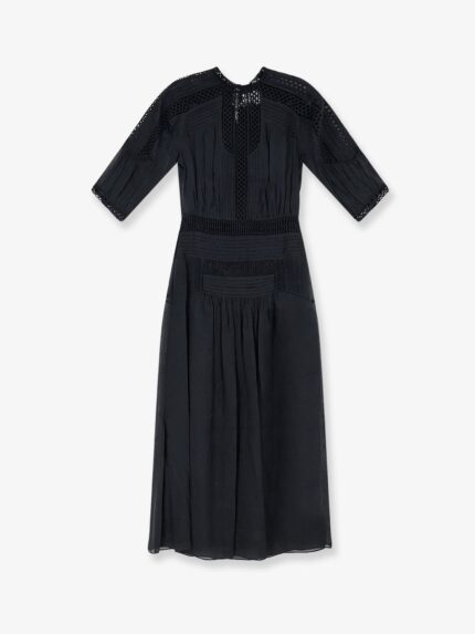 MARANT ETOILE Pamena Viscose And Linen Dress