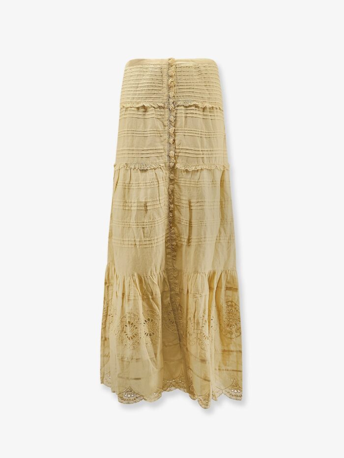 marant etoile paoline organic cotton skirt MARANT ETOILE Paoline Organic Cotton Skirt