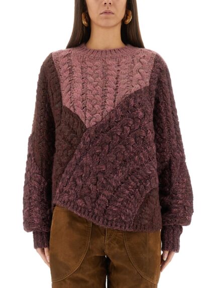MARANT ETOILE PATCHWORK "DARYL" SWEATER