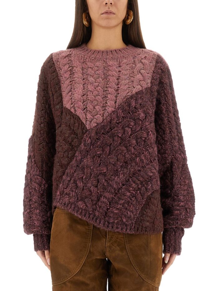 MARANT ETOILE PATCHWORK "DARYL" SWEATER