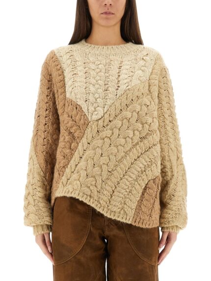 MARANT ETOILE PATCHWORK "DARYL" SWEATER