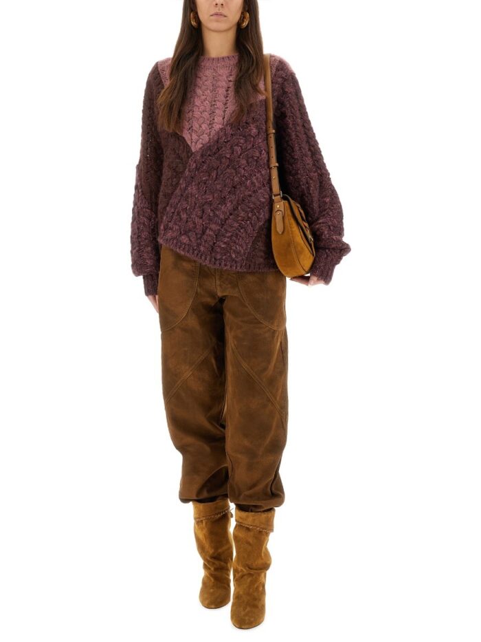 MARANT ETOILE PATCHWORK "DARYL" SWEATER
