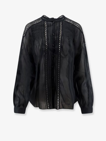 MARANT ETOILE Polda Viscose And Linen Shirt