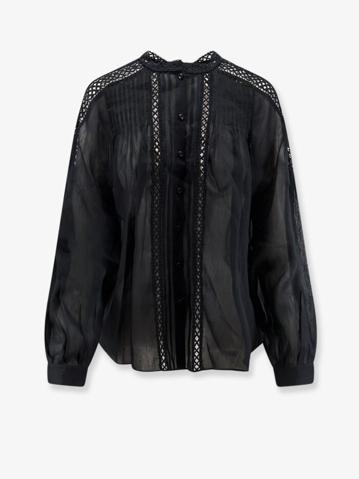MARANT ETOILE Polda Viscose And Linen Shirt